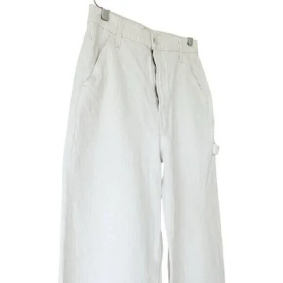 NWT Mother Superior The Stud Finder Sneak Totally Innocent Utility Jeans Size 27 - Picture 4 of 12